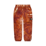 Supreme x Stone Island Painted Camo Nylon Cargo Pants Coral - 20FW