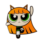 NewJeans x The Powerpuff Girls Acrylic Smarttok Haerin