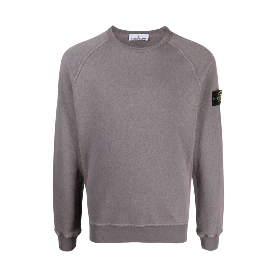 스톤 아일랜드 66060 올드이펙트 스웨트셔츠 퍼플 그레이 - 21SS(Stone Island 66060 T.CO+OLD Sweatshirt Purple Grey - 21SS) - 1