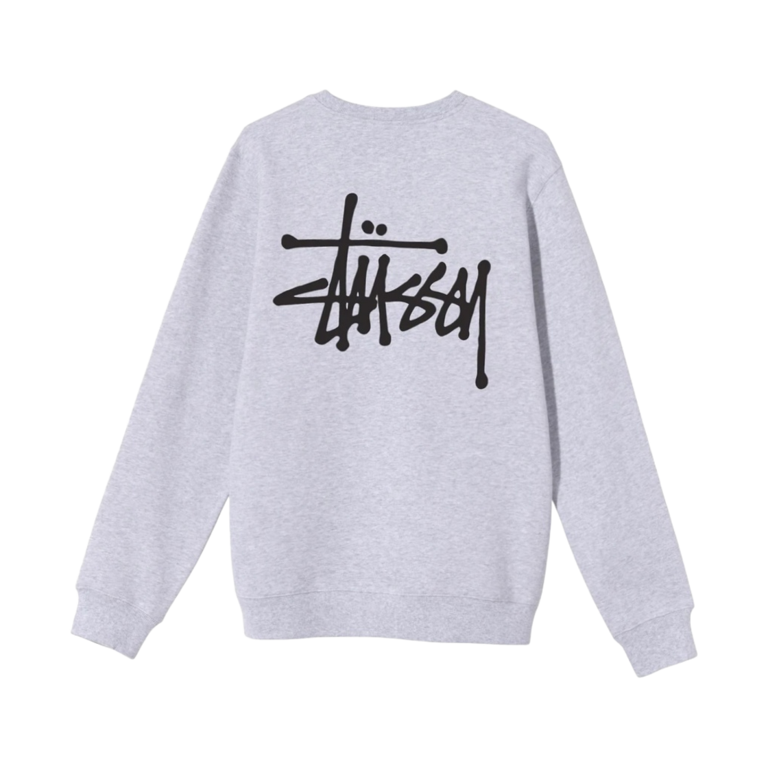 스투시 베이직 스투시 크루넥 애쉬 헤더 그레이 2021