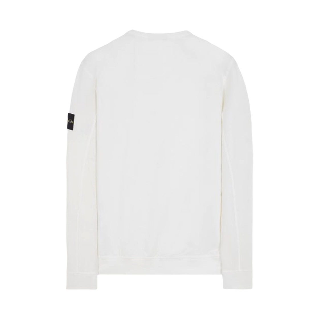 스톤 아일랜드 60352 스트레치 코튼 플리스 가먼트 다이드 스웨트셔츠 화이트 - 23SS(Stone Island 60352 Stretch Cotton Fleece Garment Dyed Sweatshirt White - 23SS) - 2