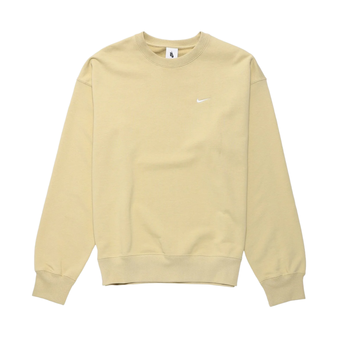 나이키 솔로 스우시 프렌치 테리 크루 팀 골드 - 아시아