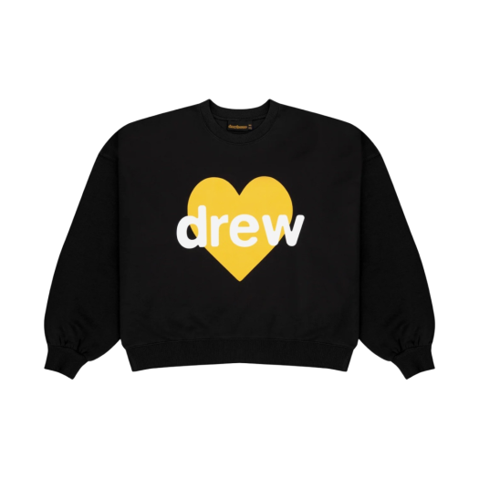 - Drew House Infinite Love Boxy Crewneck Black