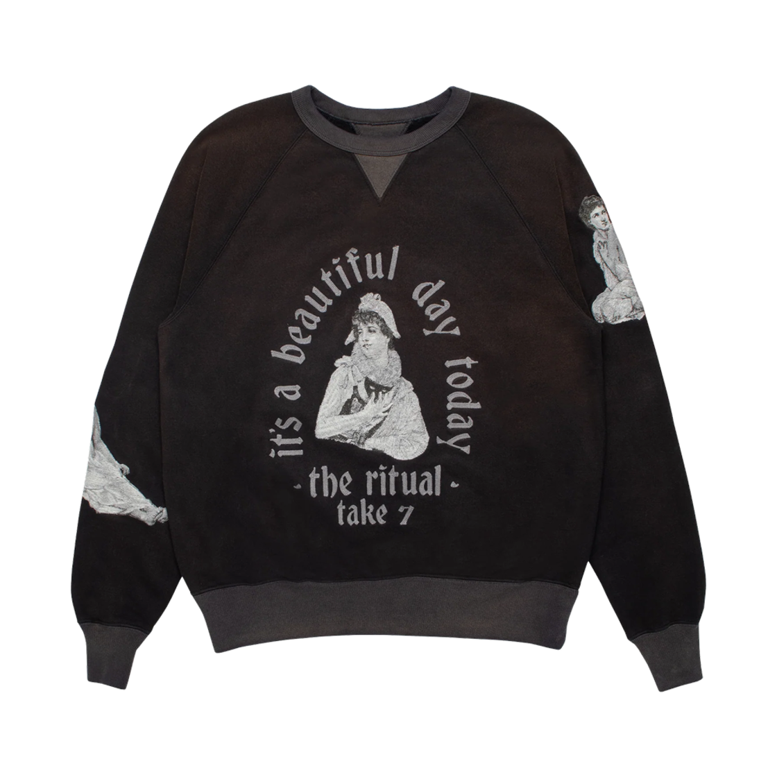 - Samuel Zelig Ritual Crewneck Vintage Black