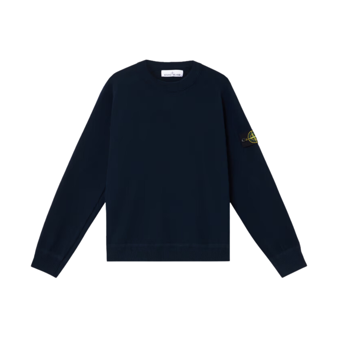 스톤 아일랜드 5100036 소프트 오가닉 코튼 마이크로 스티치 스웨트셔츠 네이비 블루 - 25SS(Stone Island 5100036 Soft Organic Cotton Micro Stitch Sweatshirt Navy Blue - 25SS) - 1