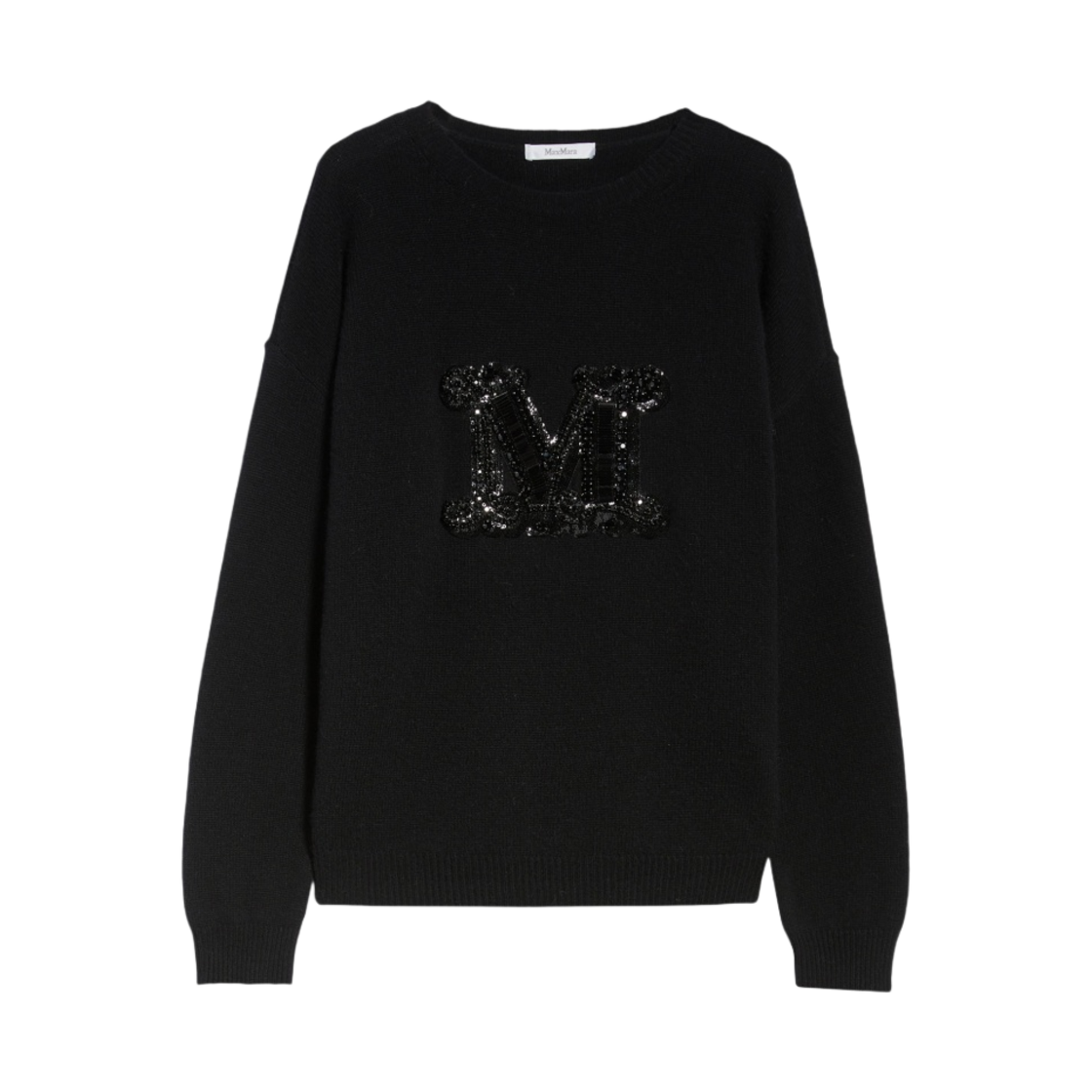 PALATO-004 (W) Max Mara Palato Wool Sweater Black