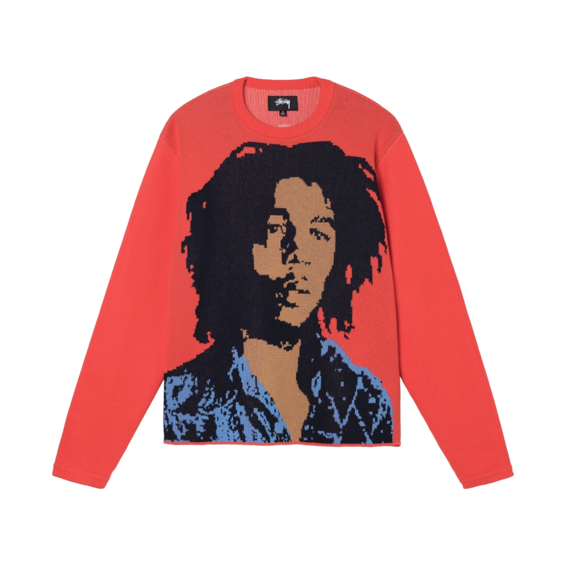 스투시 밥 말리 스웨터 레드