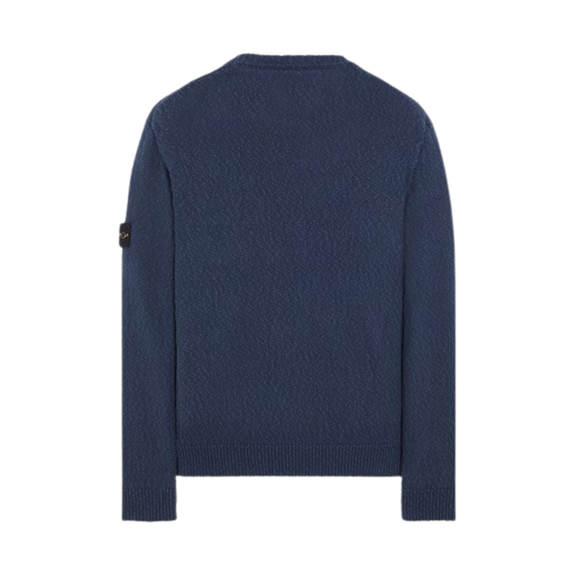 스톤 아일랜드 562B1 언이븐 코튼 크루넥 니트 아비오 블루 - 24SS(Stone Island 562B1 Uneven Cotton Crewneck Knit Avio Blue - 24SS) - 2