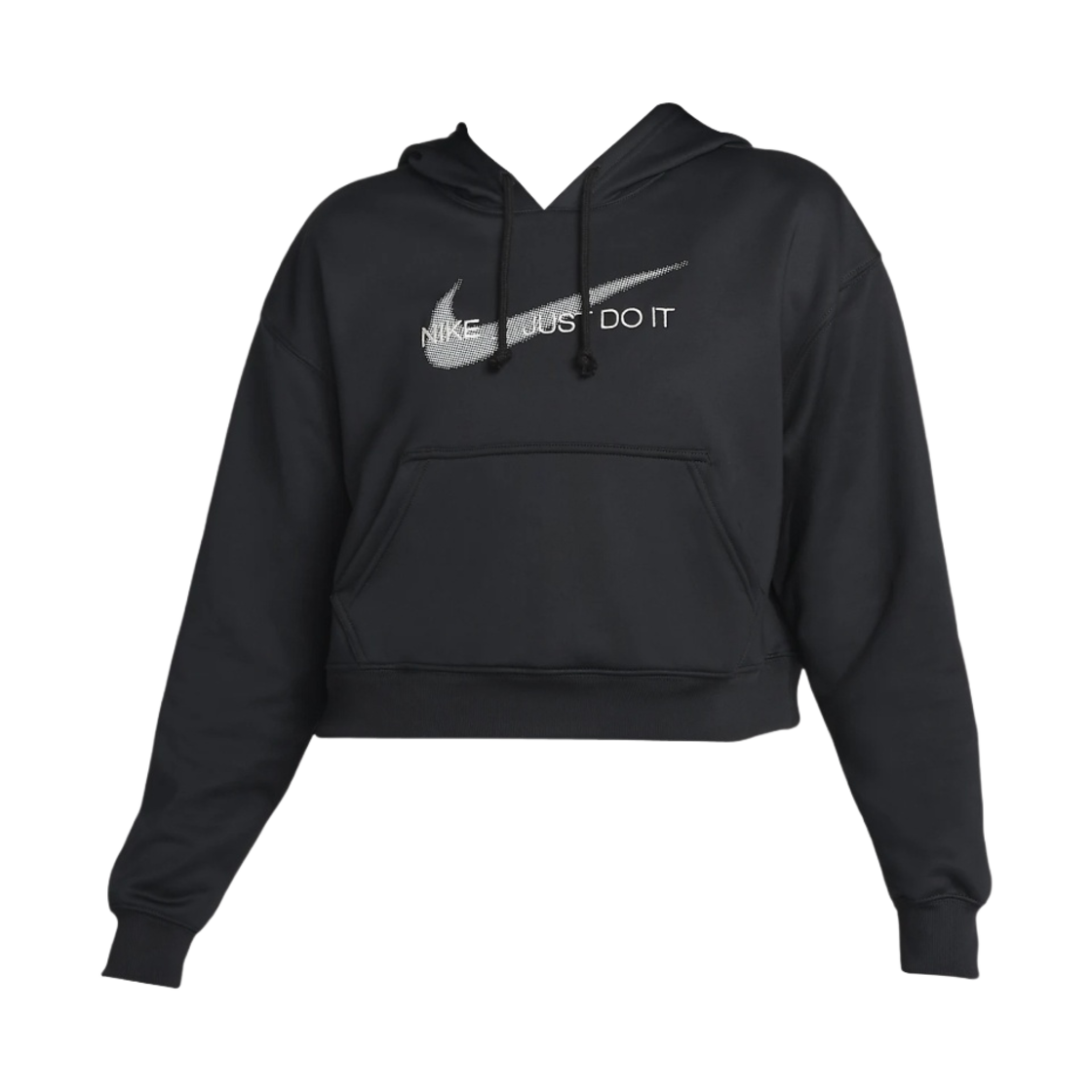 DQ5510-010 (W) Nike Therma-Fit Graphic Hoodie Black
