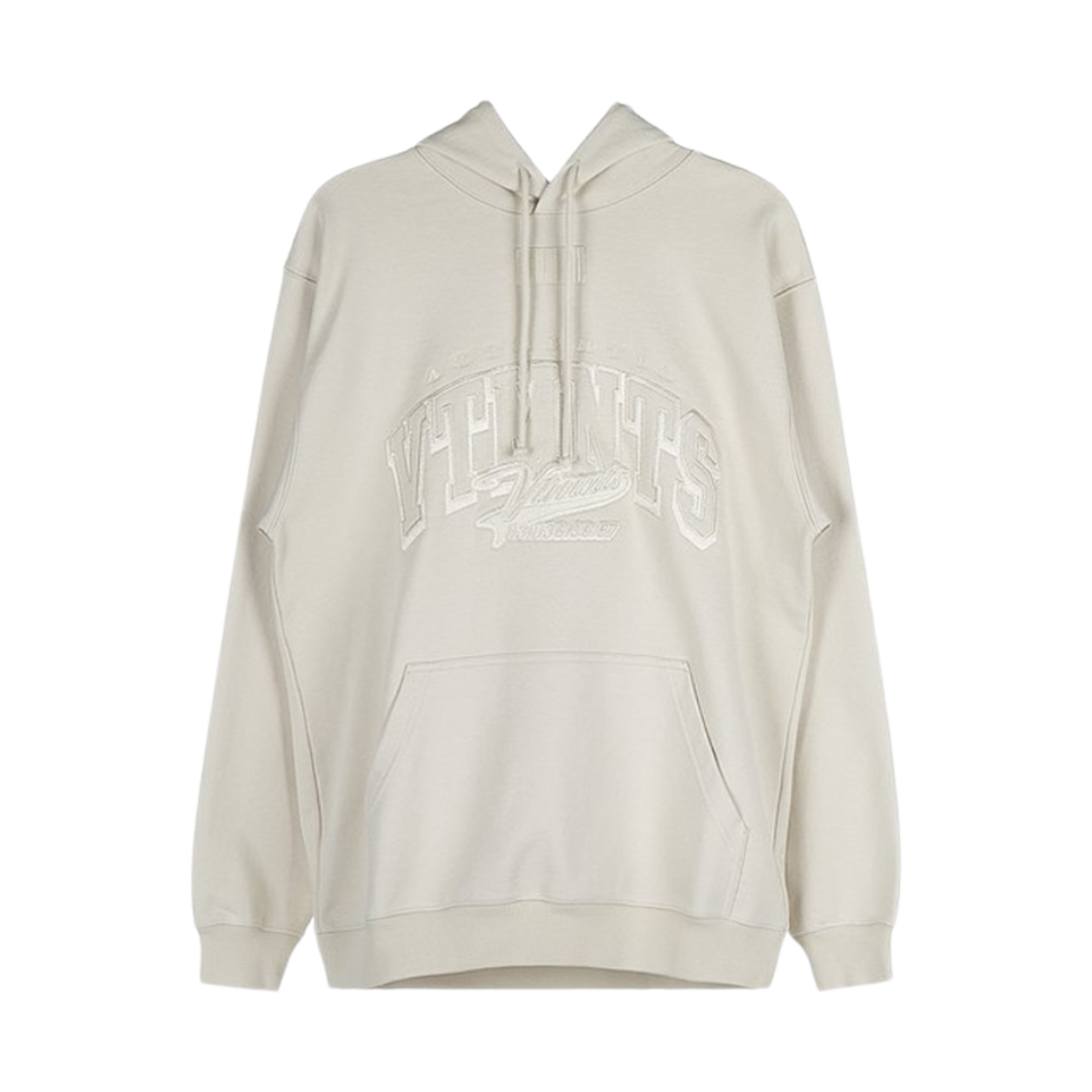 베트멍 로고 후디 오프 화이트(Vetements Logo Hoodie Off White)