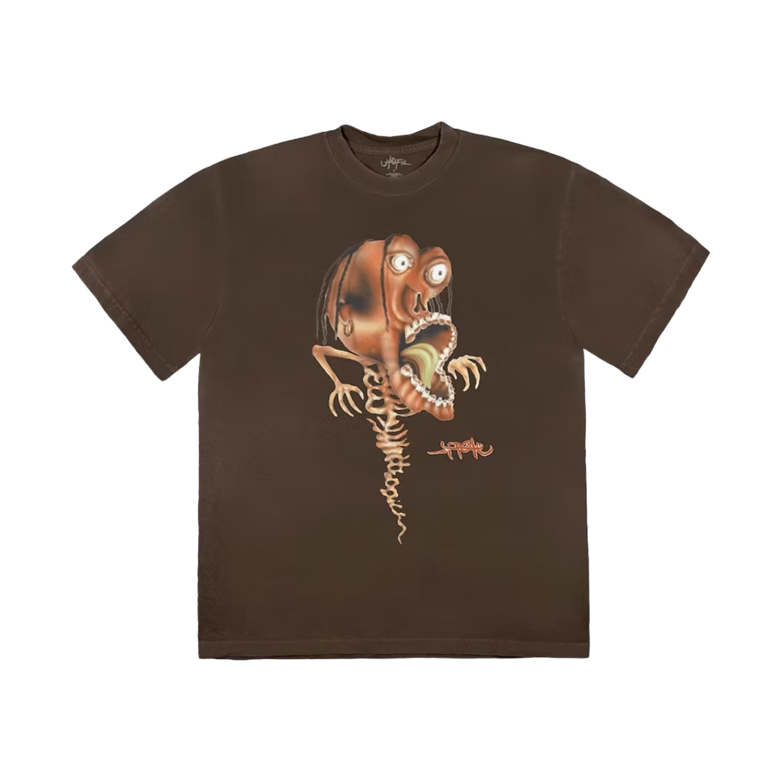 트래비스 스캇 어나일레이터 티셔츠 브라운(Travis Scott Annihilator T-Shirt Brown) - 1
