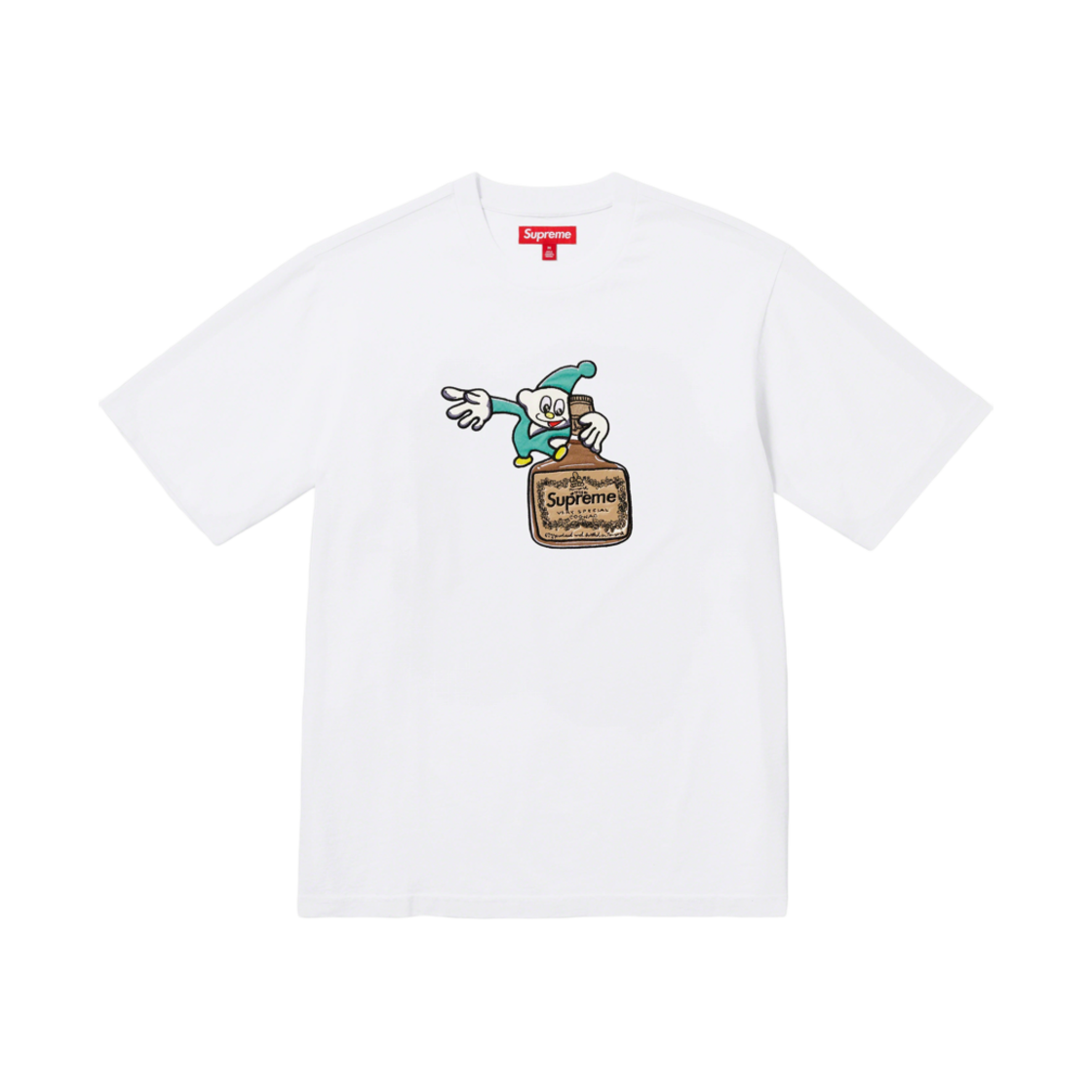 슈프림 엘프 숏슬리브 탑 화이트 - 23FW(Supreme Elf S/S Top White - 23FW) - 1