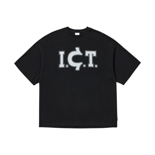 IC242TSR01BK Icyto x True Religion Short Sleeved T-Shirt Black