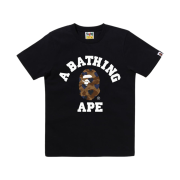 (W) BAPE I Love BAPE College T-Shirt Black