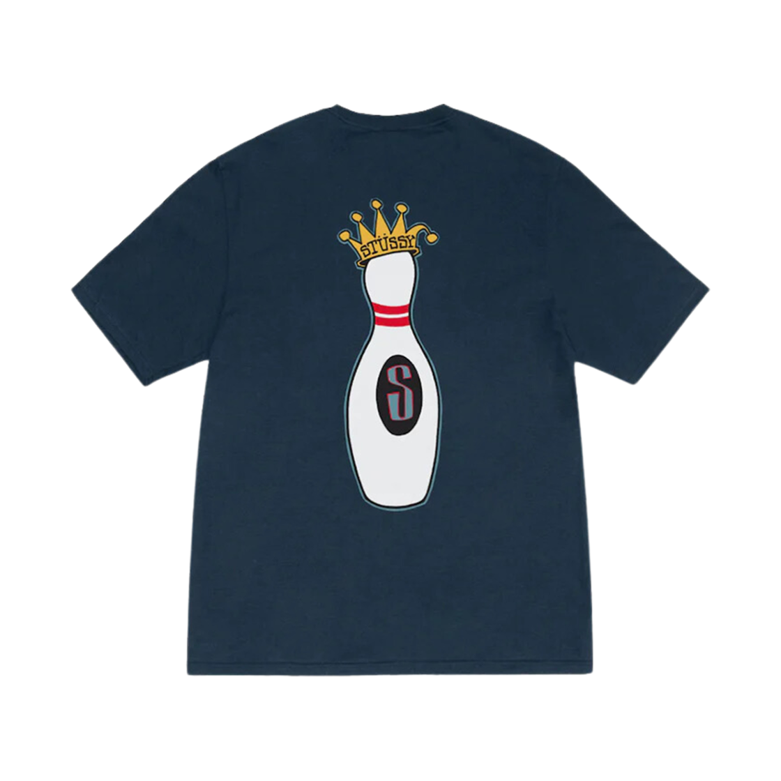 스투시 킹핀 티셔츠 네이비