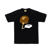BAPE Japanese Fan Ape Head T-Shirt Black