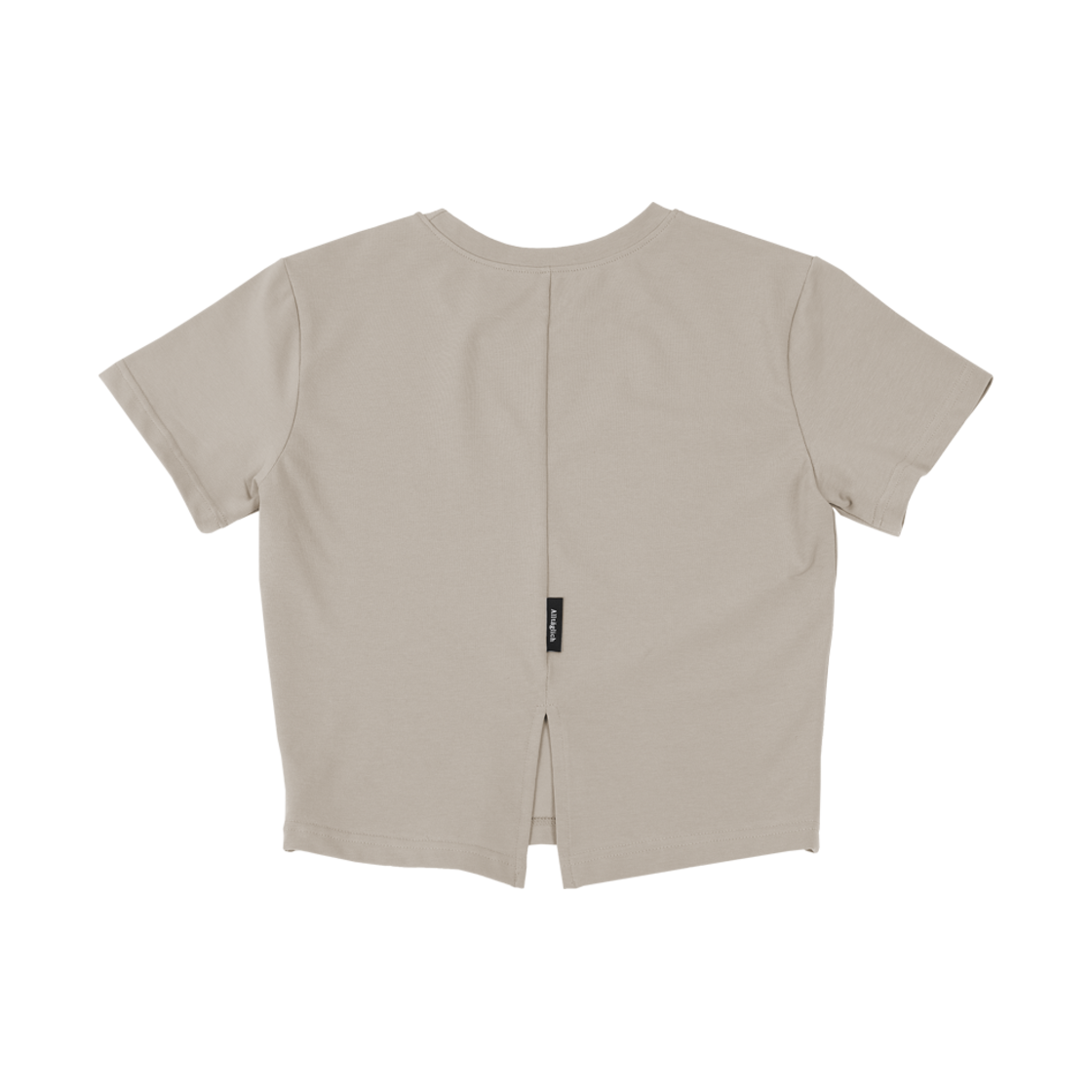 알테그리히 리사이클 슬릿 티셔츠 슬림핏 애쉬베이지(ALLTAGLICH Recycle Slit T-Shirts Slim Fit Ash Beige)