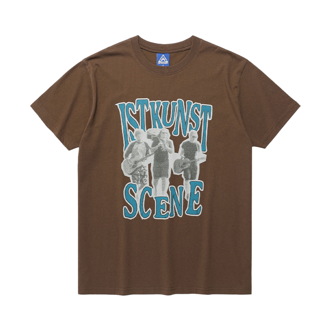 이스트쿤스트 씬 밴드 티셔츠 브라운(ISTKUNST Scene Band Tee Brown)