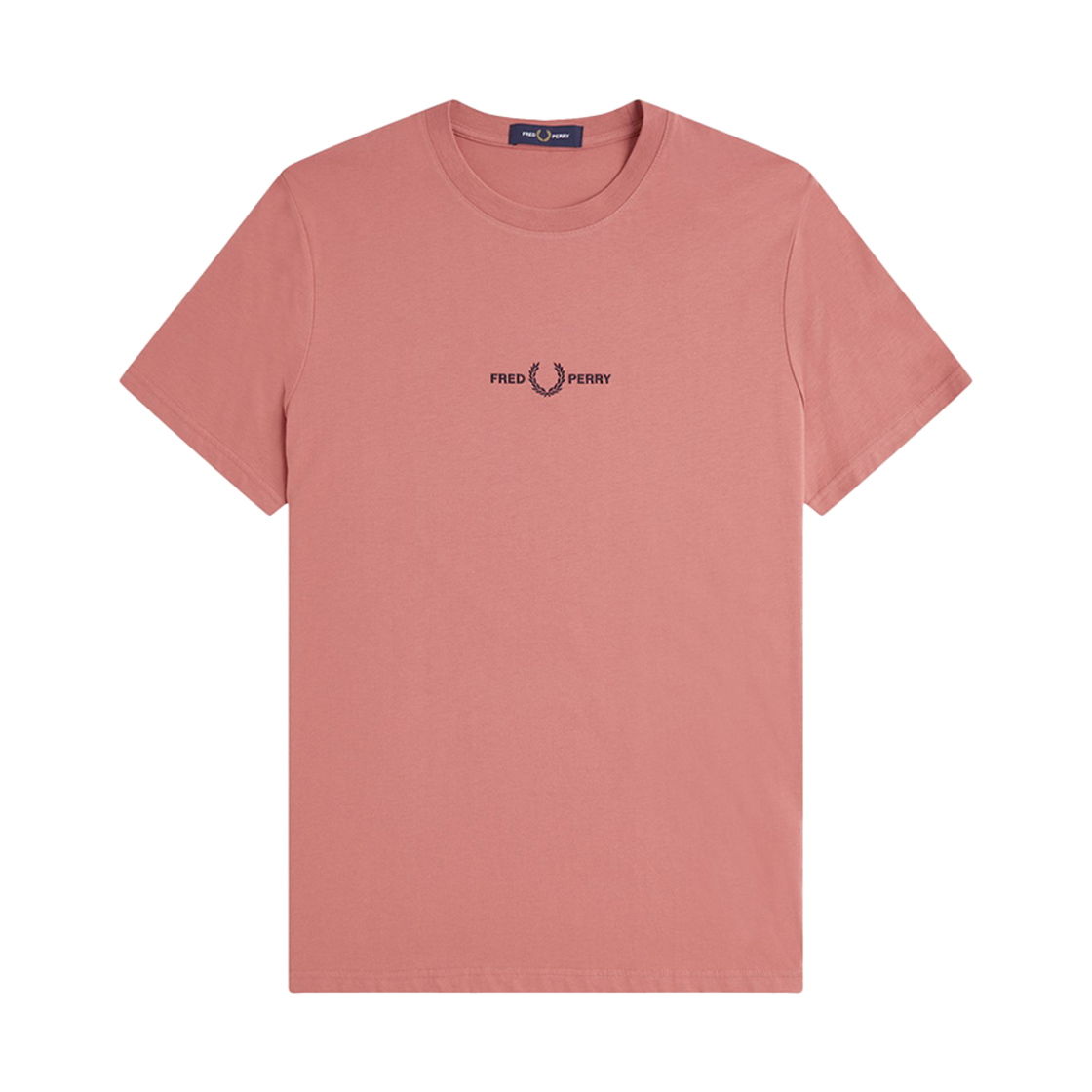 프레드페리 엠브로이더드 티셔츠 퍼티핑크