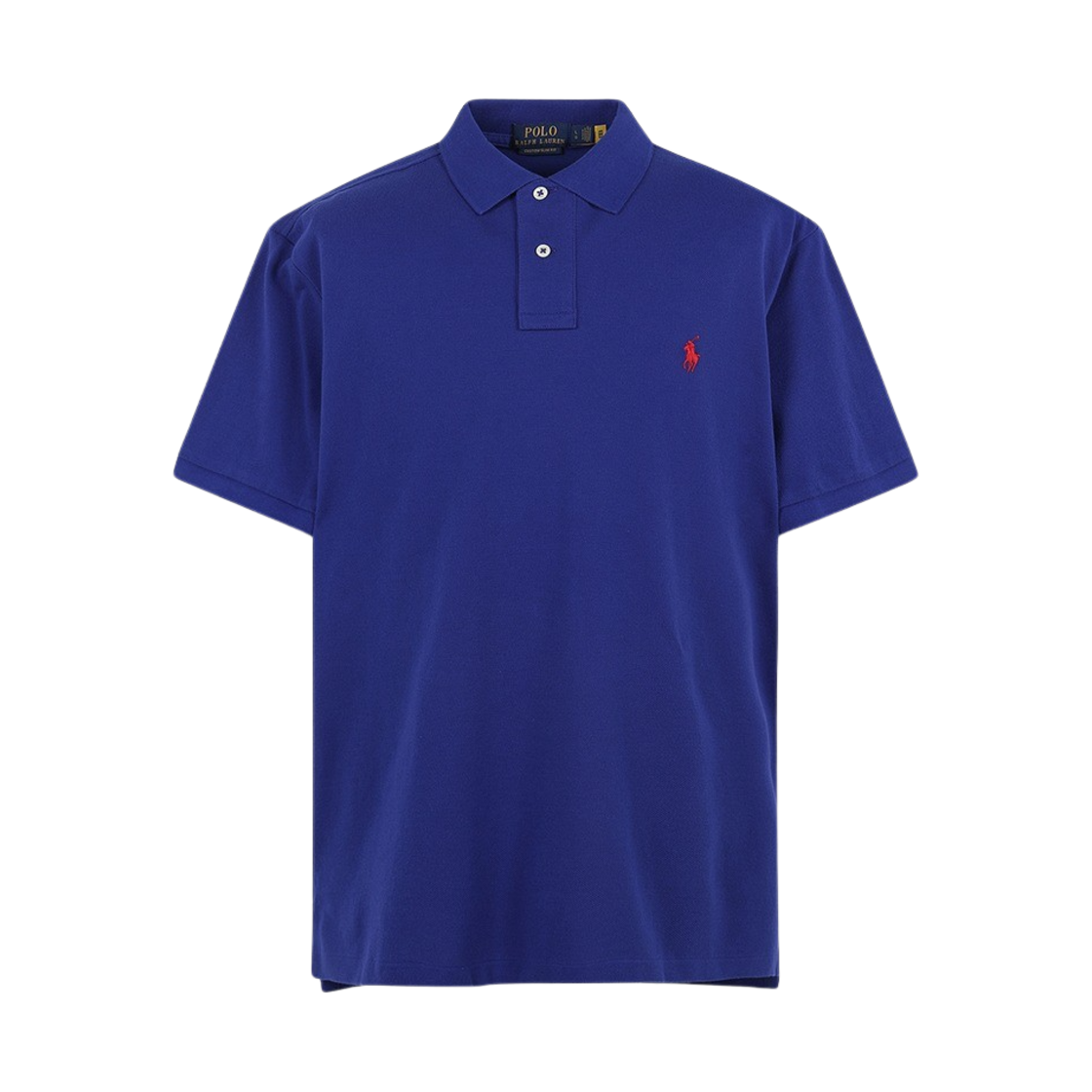 [30%적립] 폴로 랄프 로렌 커스텀 슬림핏 메시 폴로 셔츠 헤리티지 블루