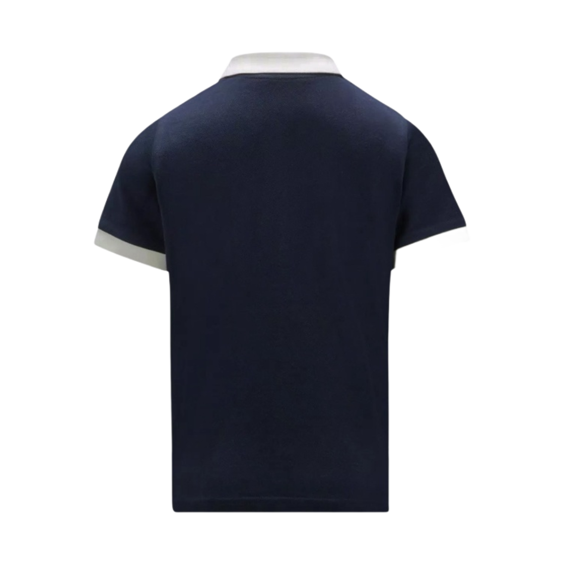 (키즈) 몽클레르 로고 폴로 티셔츠 나이트 블루 - 23SS((Kids) Moncler Logo Polo T-Shirt Night Blue - 23SS) - 2