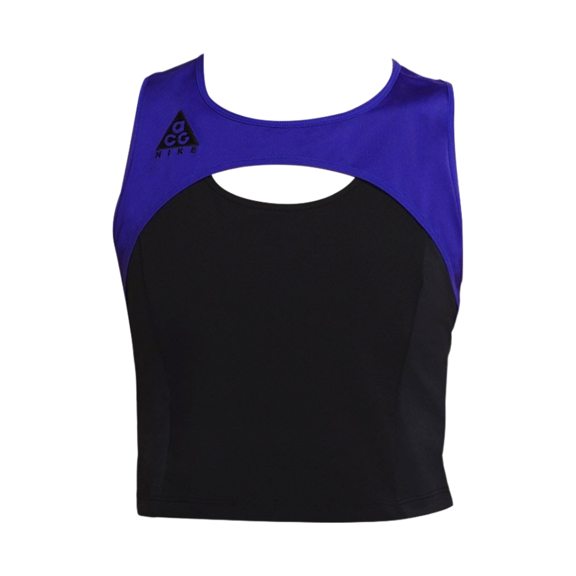 (W) 나이키 NRG ACG 크롭 탑 퓨전 바이올렛 - 아시아((W) Nike NRG ACG Crop Top Fusion Violet - Asia) - 1