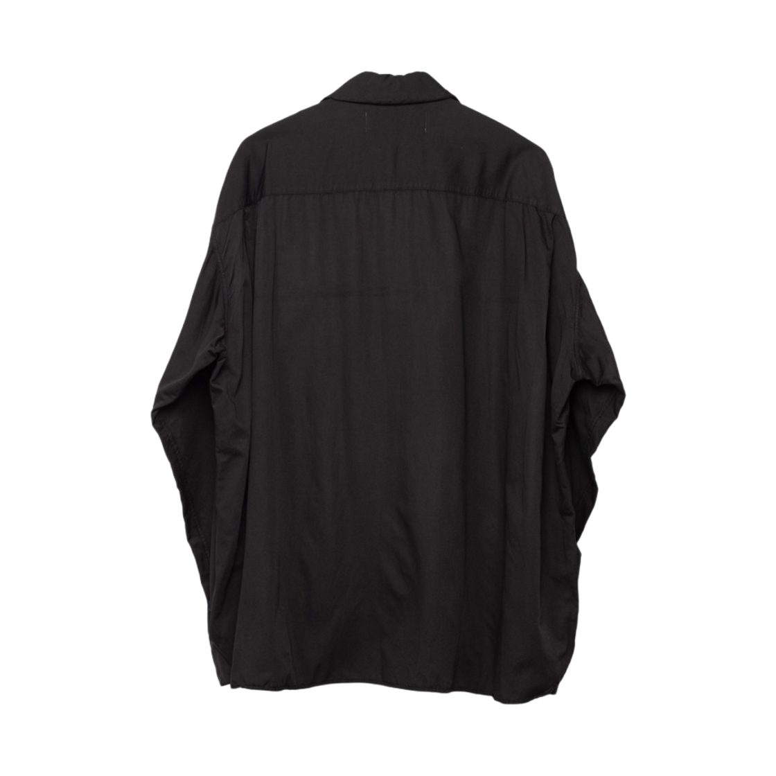 메종 미하라 야스히로 사틴 셔츠 블랙(Maison Mihara Yasuhiro Satin Shirt Black) - 2