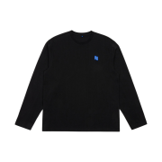 Ader Error Sig; TRS/BL Tag LS T-Shirt 01 Black