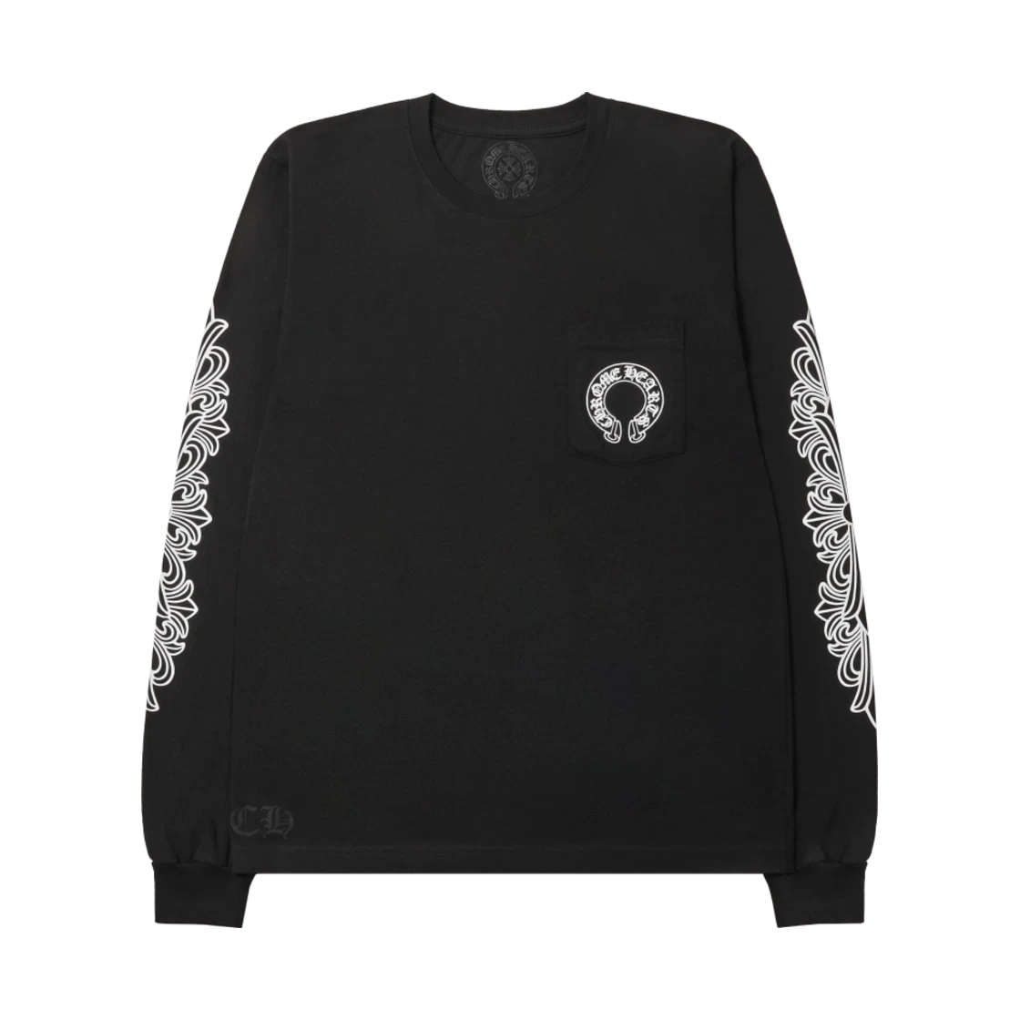 Chrome Hearts Chrome Hearts Horse Shoe Long Sleeve T-Shirt Black · S