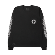 Chrome Hearts Horse Shoe Long Sleeve T-Shirt Black