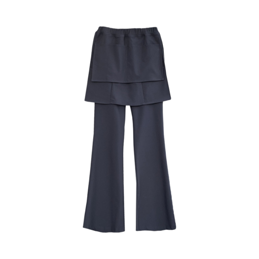 W) 지초이 에이프런 스커트 팬츠 펄 그레이 | Jichoi | KREAM