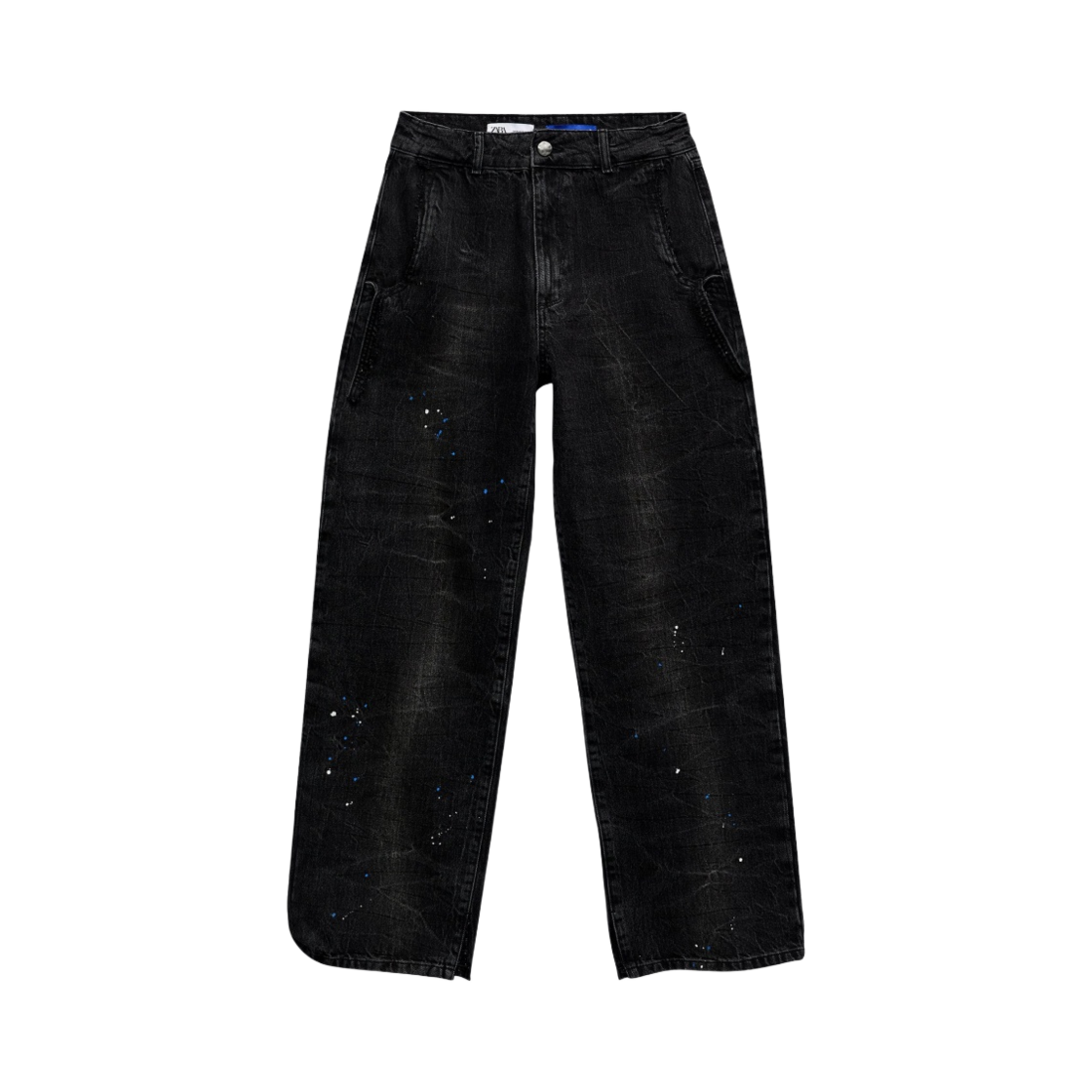 자라 x 아더에러 슬릿 진 블랙(Zara x Ader Error Slit Jeans Black)