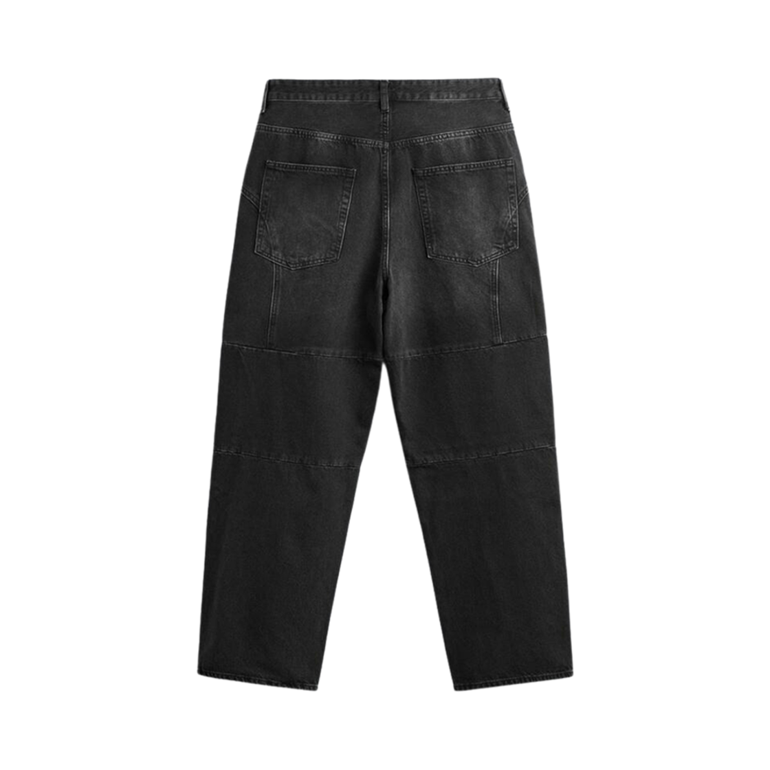 자라 바이커 배기 핏 진 블랙(Zara Biker Baggy Fit Jeans Black) - 2