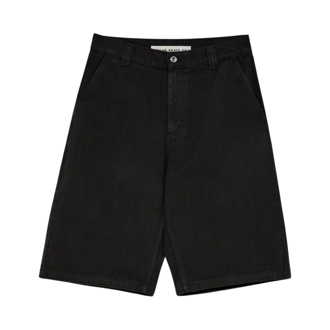 P000BGMQ Polar Skate Co 44 Shorts Twill Black
