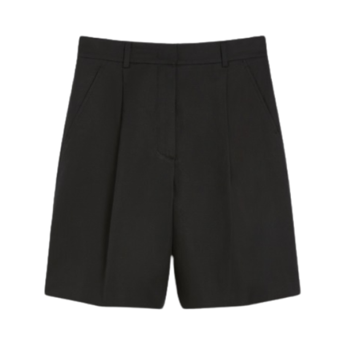ECUBA-012 (W) Weekend Max Mara Ecuba Cotton Shorts Black