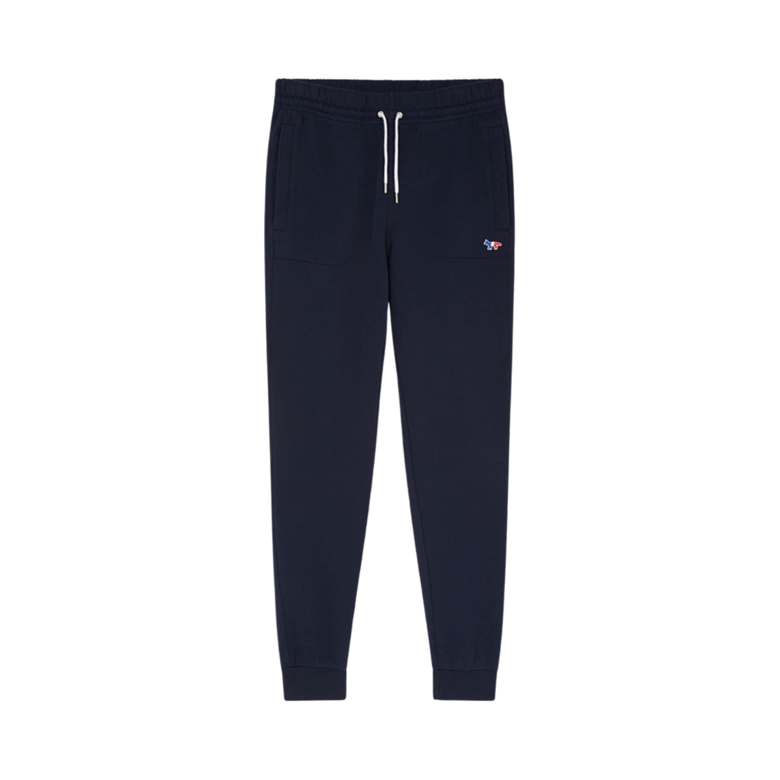 메종 키츠네 트라이컬러 폭스 패치 클래식 조그 팬츠 네이비(Maison Kitsune Tricolor Fox Patch Classic Jog Pants Navy) - 1