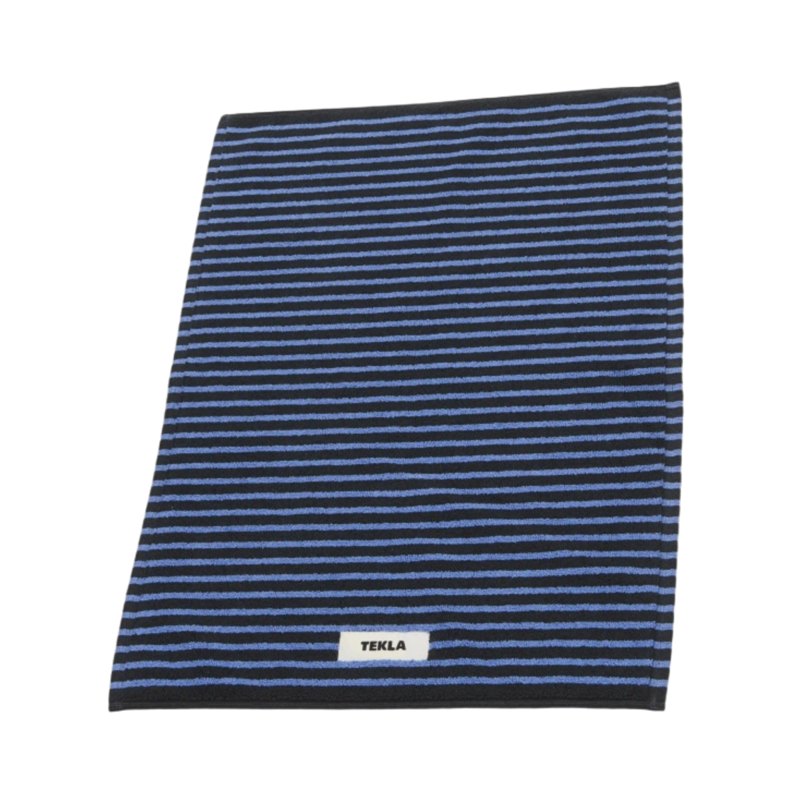 BM-BK Tekla Bath Mats Archive Black Blue