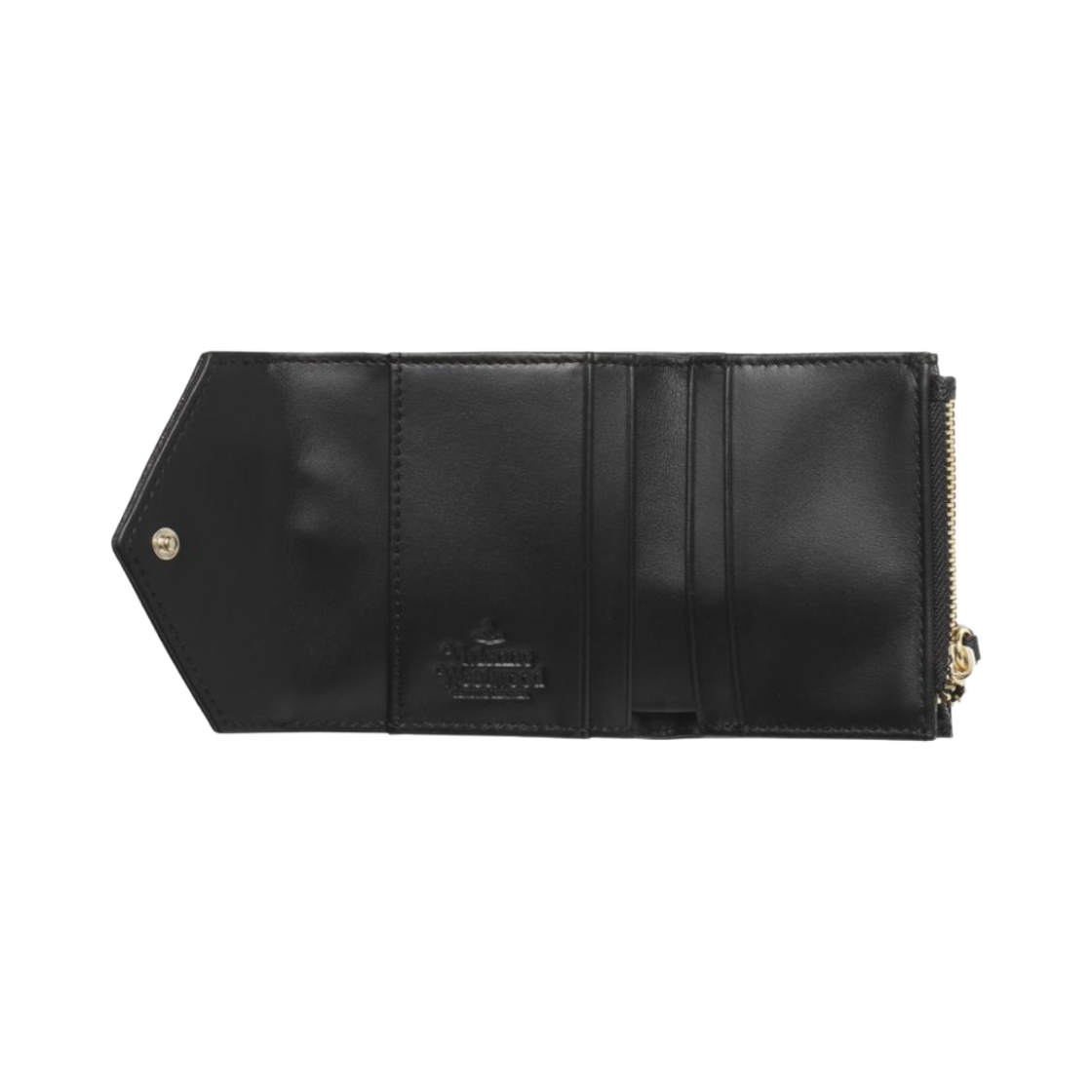 비비안 웨스트우드 포켓 엔벨로프 빌폴드 블랙(Vivienne Westwood Envelope Billfold with Pocket Black) - 2