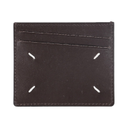 Maison Margiela Leather Card Holder Brown