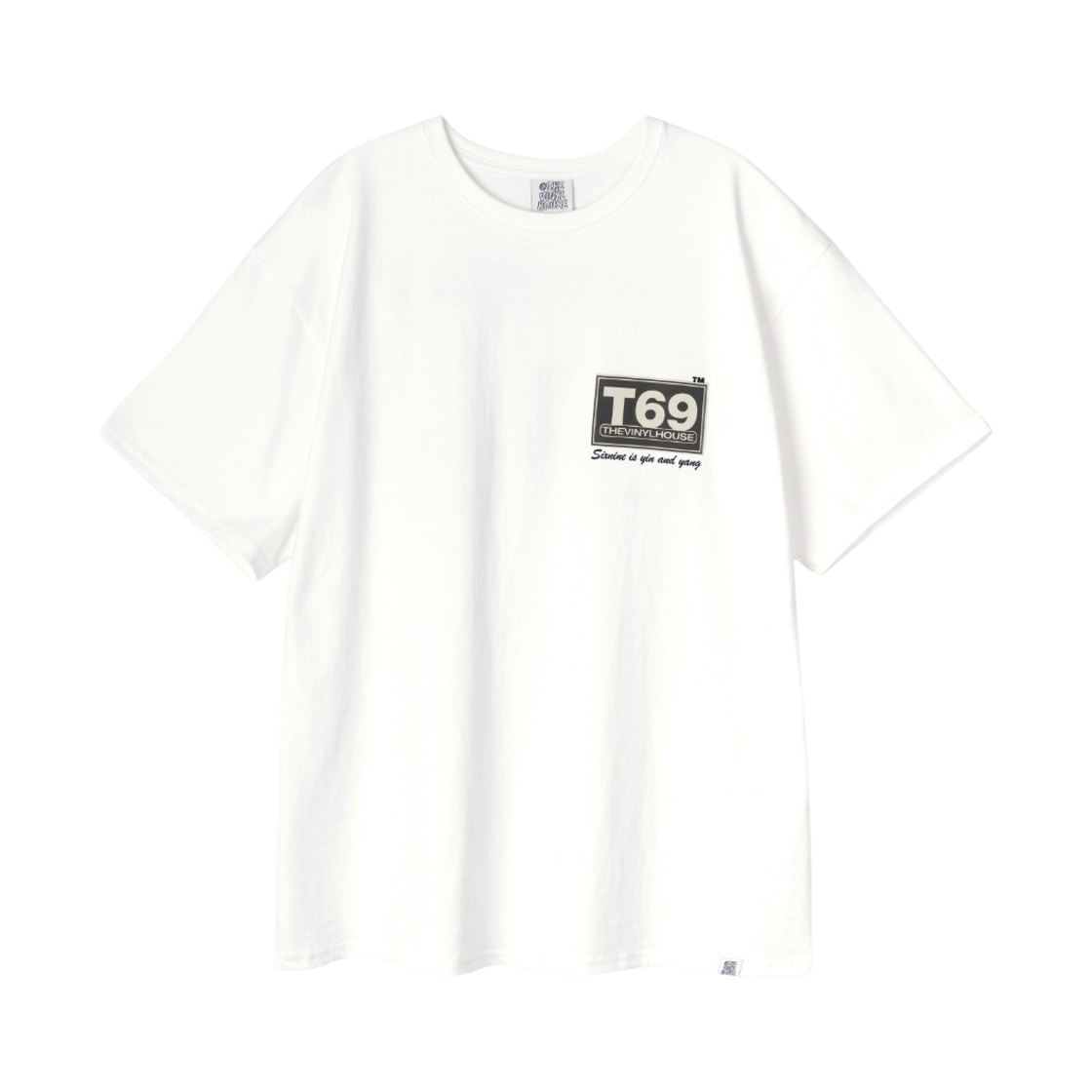 더바이닐하우스 T69 티셔츠 화이트