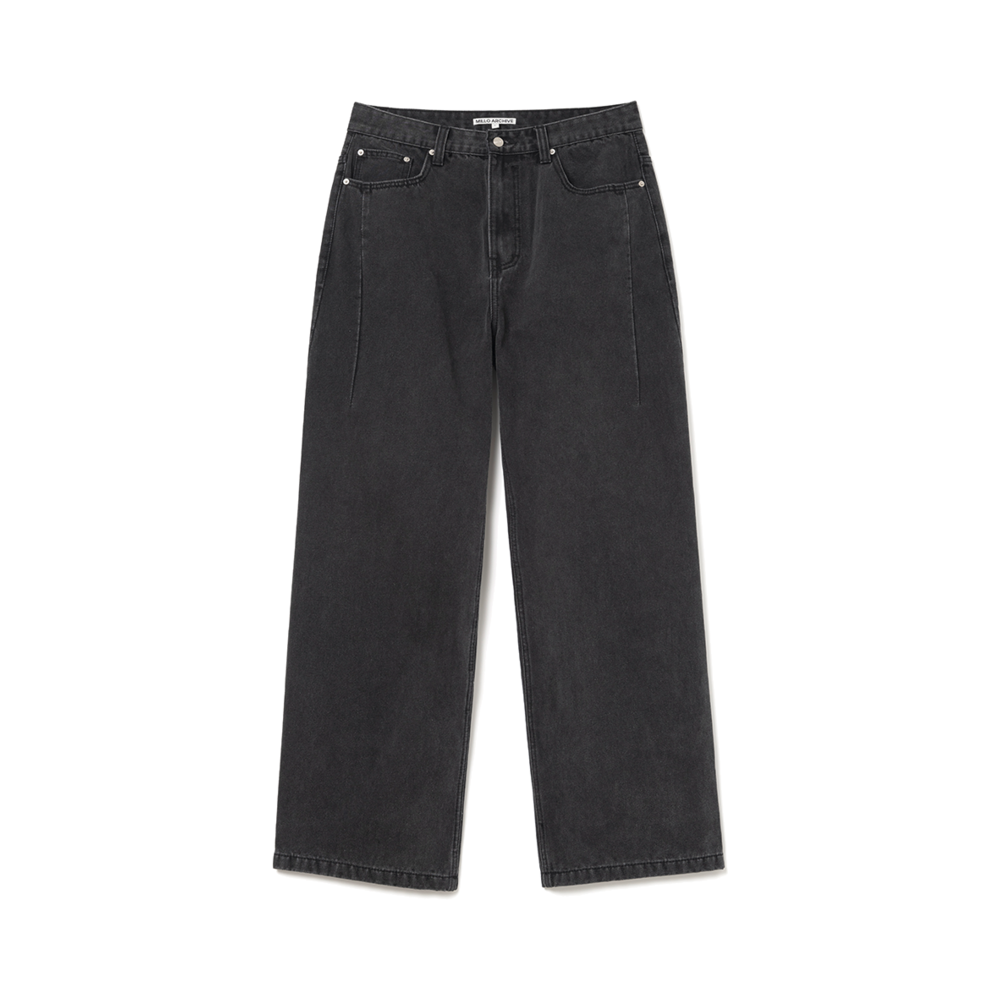밀로 아카이브 슬로프 와이드 팬츠 블랙(Millo Archive Slope Wide Pants Black) - 1