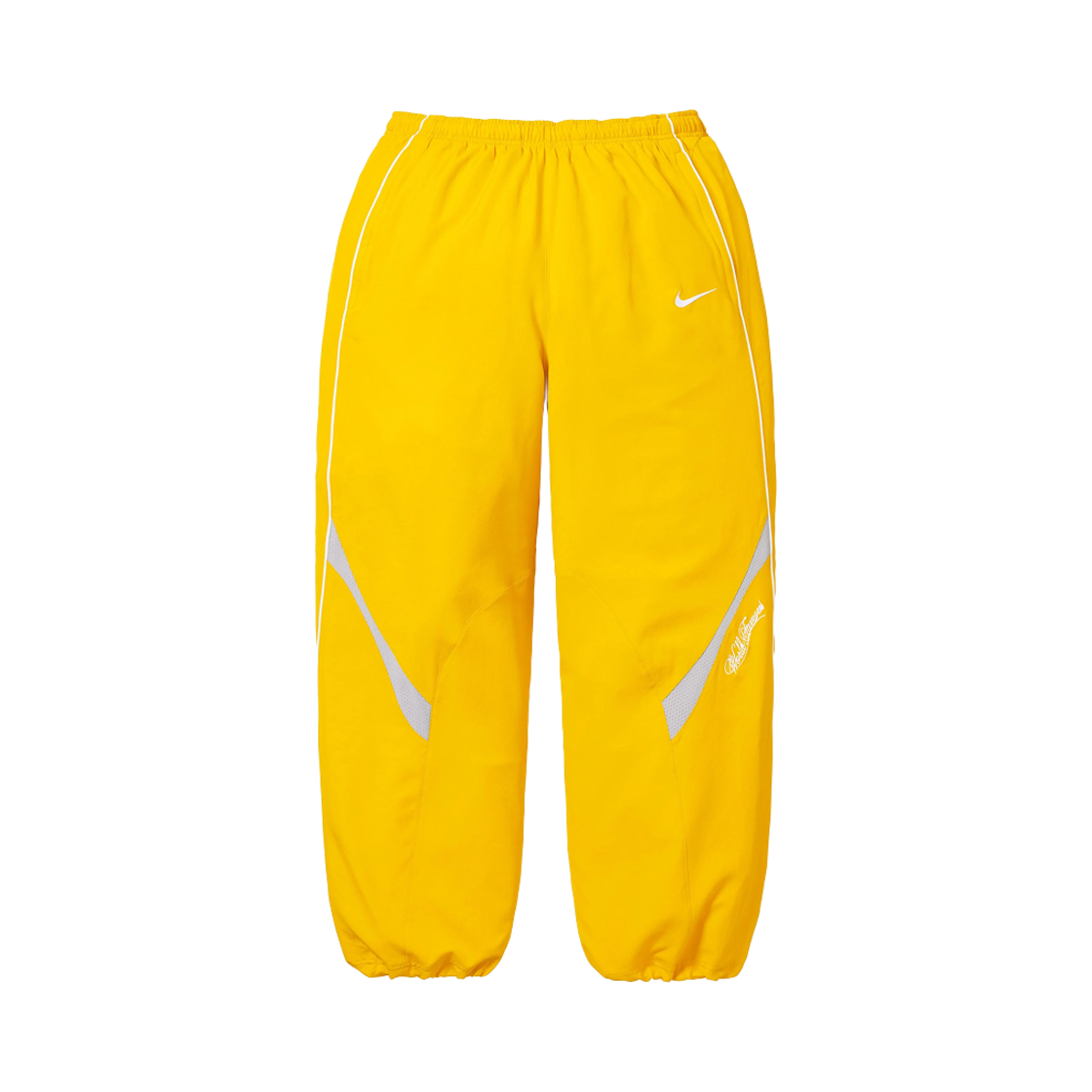 슈프림 x 나이키 트랙 팬츠 옐로우 - 25SS