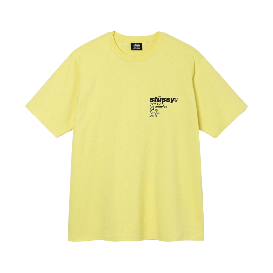 스투시 스트로베리 티셔츠 옐로우(Stussy Strawberry T-Shirt Yellow) - 2