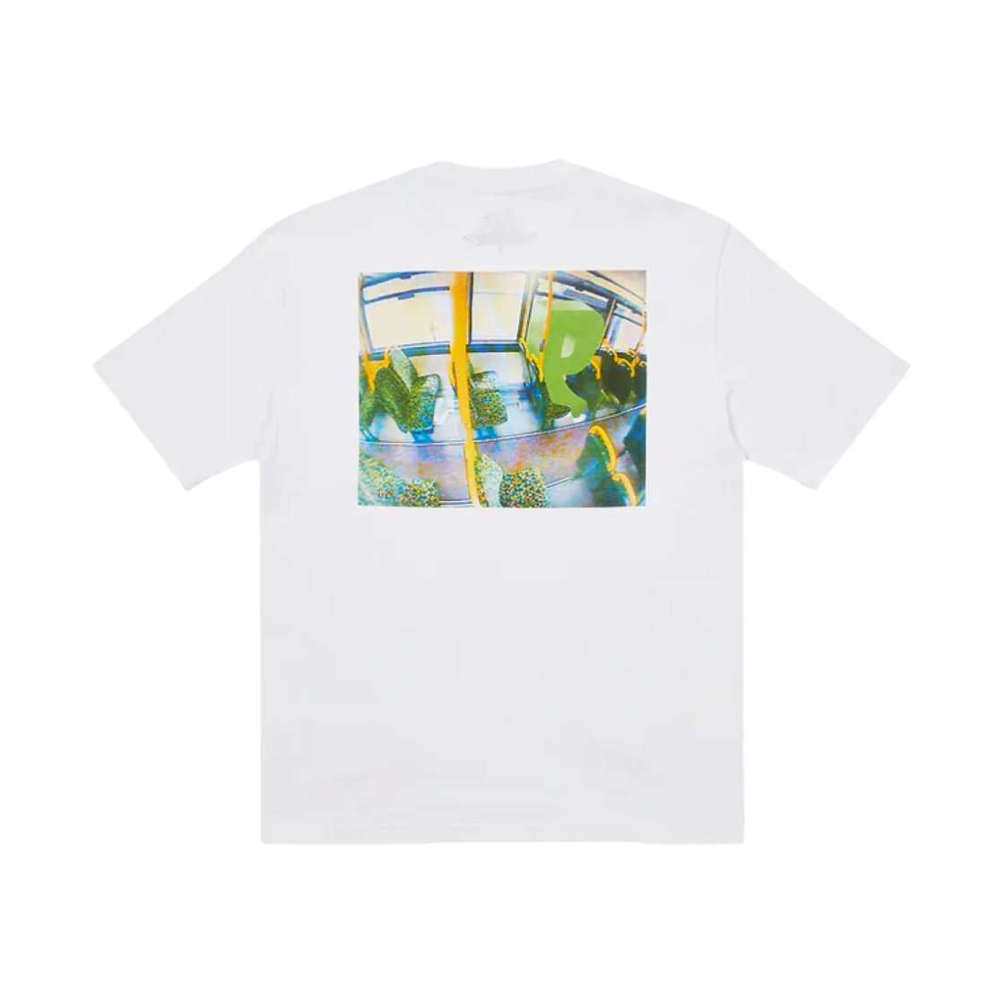 팔라스 백 오브 더 버스 티셔츠 화이트 - 22FW(Palace Back of The Bus T-Shirt White - 22FW) - 1