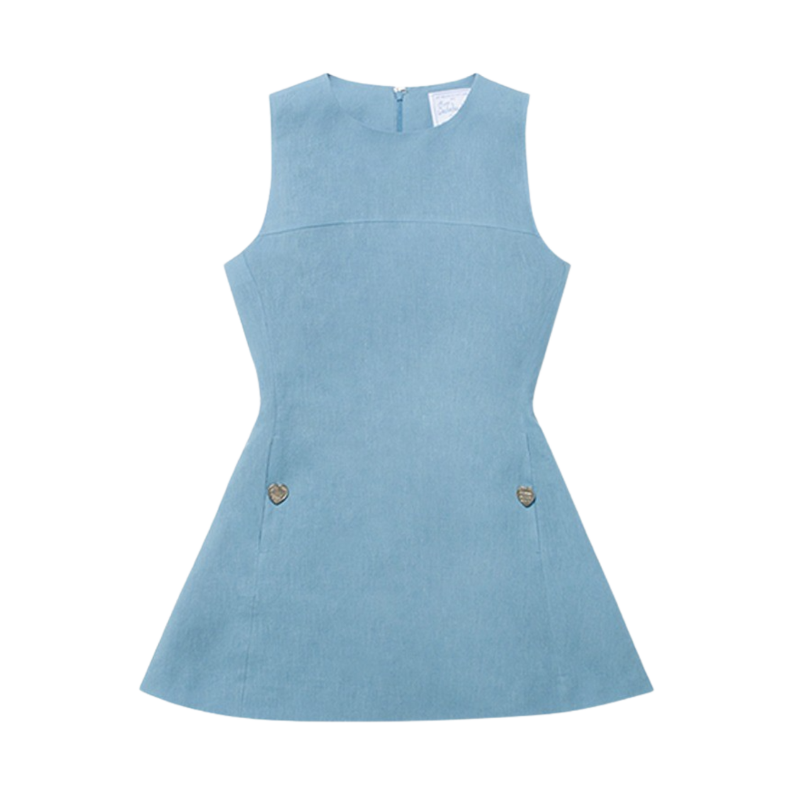 [KREAM 단독] 에스티유 우먼 버튼 린넨 드레스 스카이 블루