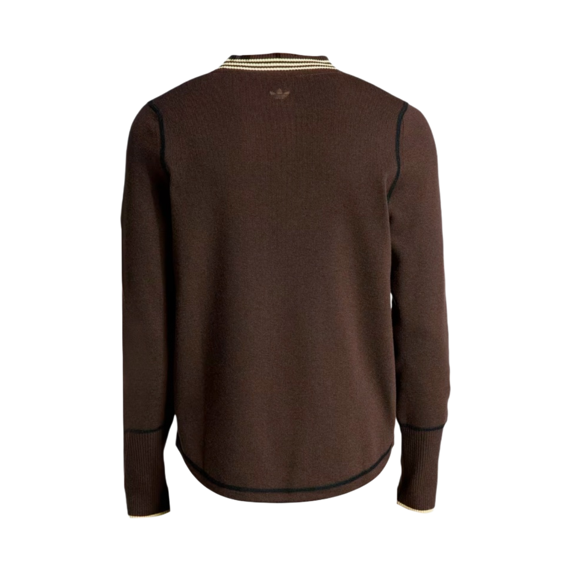 아디다스 x 웨일스 보너 롱슬리브 니트 탑 다크 브라운 - US 사이즈(Adidas x Wales Bonner Long Sleeve Knit Top Dark Brown - US Sizing) - 2