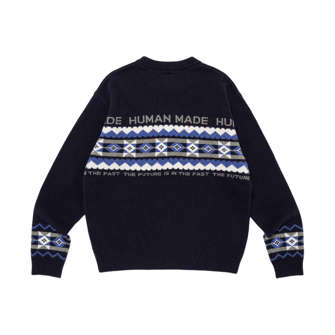 휴먼 메이드 노르딕 니트 스웨터 네이비(Human Made Nordic Knit Sweater Navy) - 2