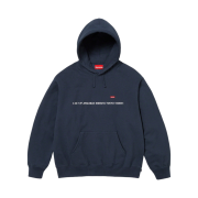 Supreme Tokyo Shop Small Box Hooded Sweatshirt Navy - 23FW
