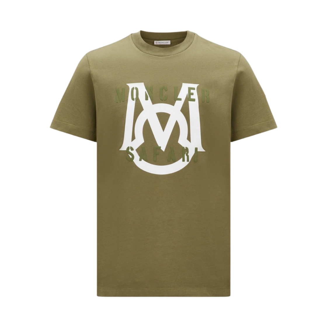 몽클레르 로고 티셔츠 다크 그린 - 23SS(Moncler Logo T-Shirt Dark Green - 23SS) - 1