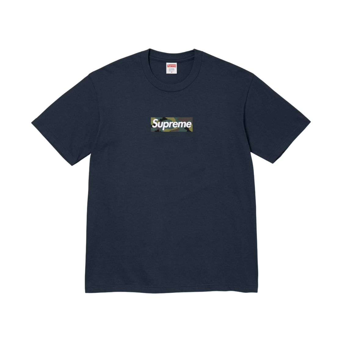 슈프림 박스로고 티셔츠 네이비 - 23FW(Supreme Box Logo T-Shirt Navy - 23FW)